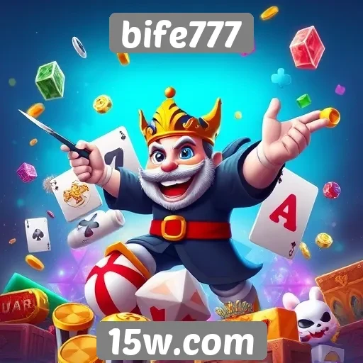 Variedade de jogos disponíveis no site bife777